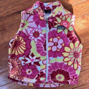 Vintage Patagonia Baby Girl Vest, great condition. 12 months.